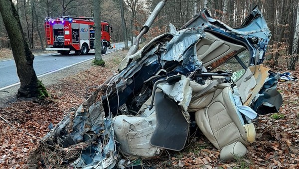 Straszny wypadek. Wskazówka zatrzymała się na 170 km/h