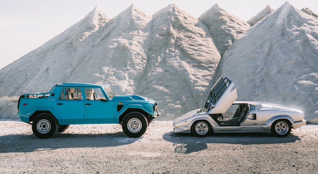 Lamborghini LM 002 oraz Countach
