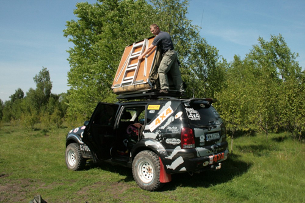 Namioty dachowe - odpoczynek na dachu