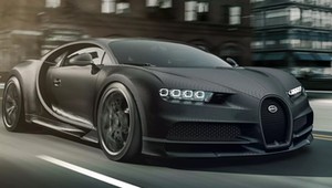 Bugatti Chiron Noire - całe na czarno