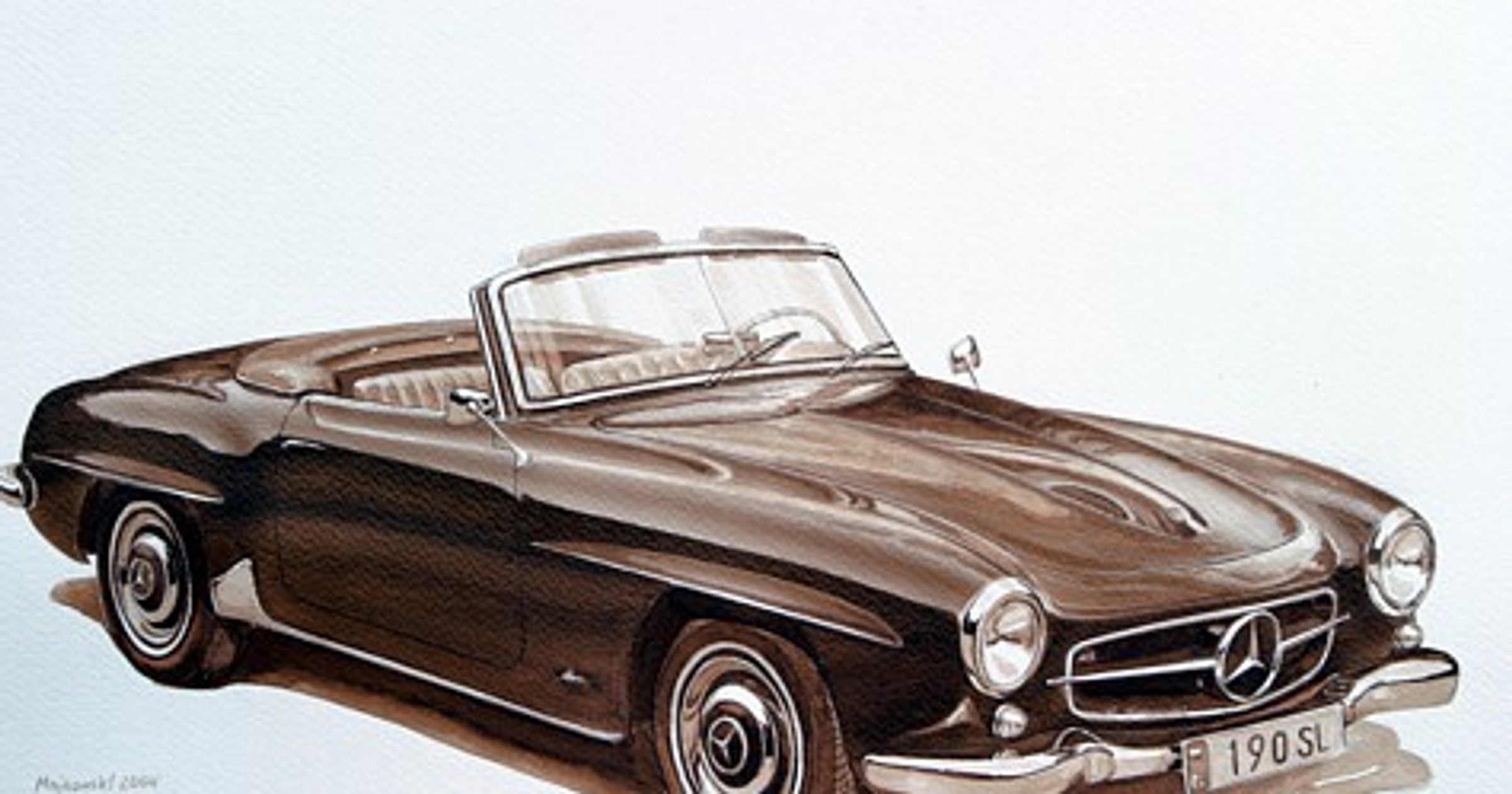 Mercedes-Benz 190 SL 1955 r. Niemcy