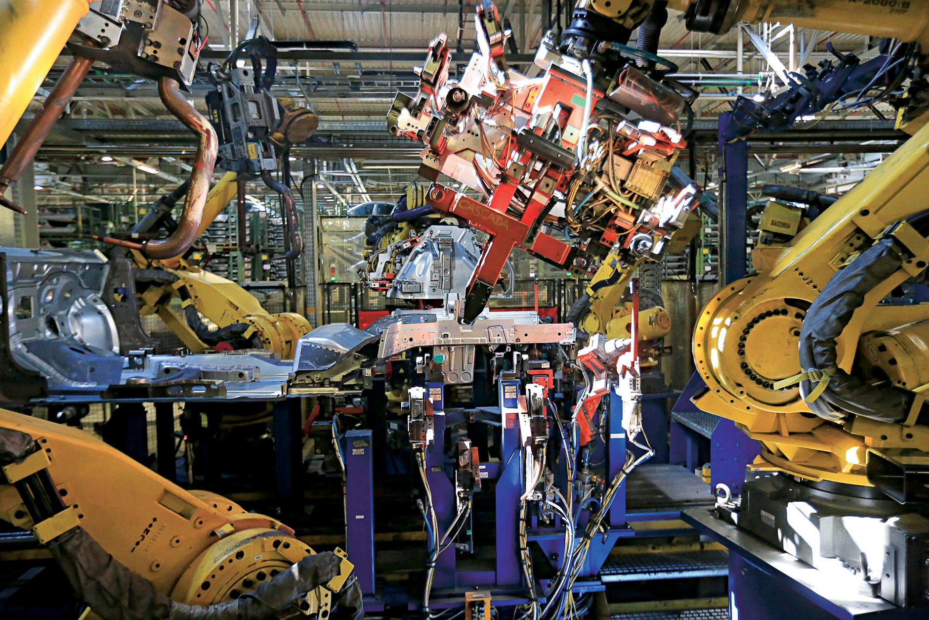 Fabryka Opla w Gliwicach: etapy produkcji Astry na wydziale karoserii