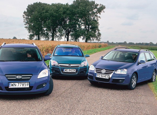 Kia ceed kontra Opel Astra i Volkswagen Golf: które używane kombi jest lepszą propozycją