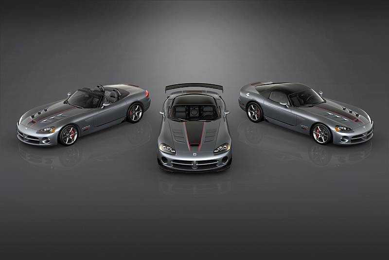 Dodge Viper SRT10 Final Edition: Ustaw się w kolejce po ostatnią jadowitą żmiję