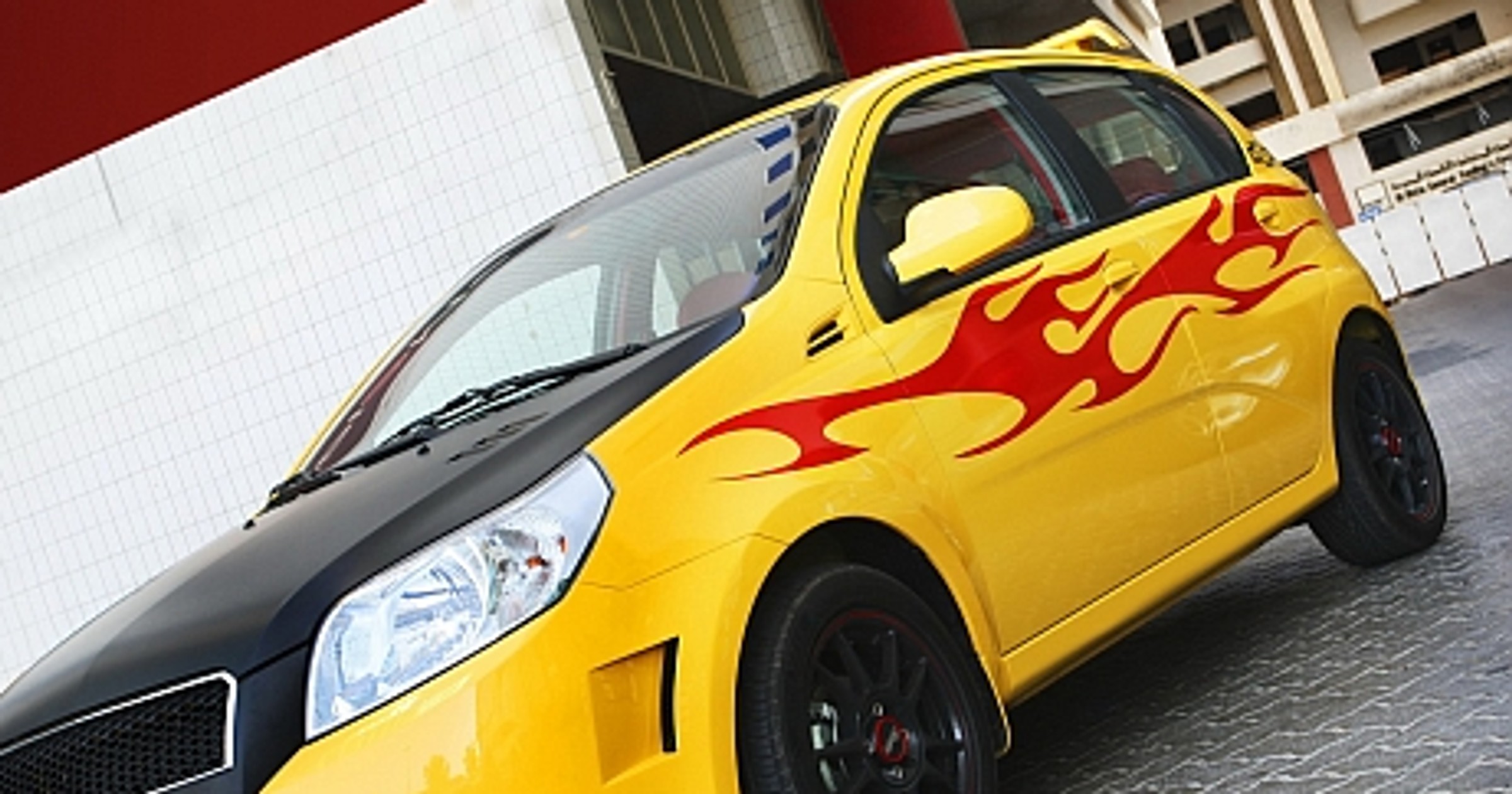 Chevrolet Aveo jakiego nie widzieliście