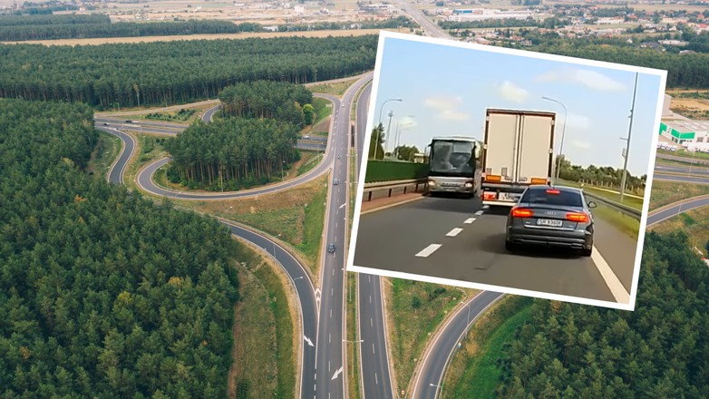 Dwa autokary jechały pod prąd, kiedy z naprzeciwka nadjeżdżał TIR