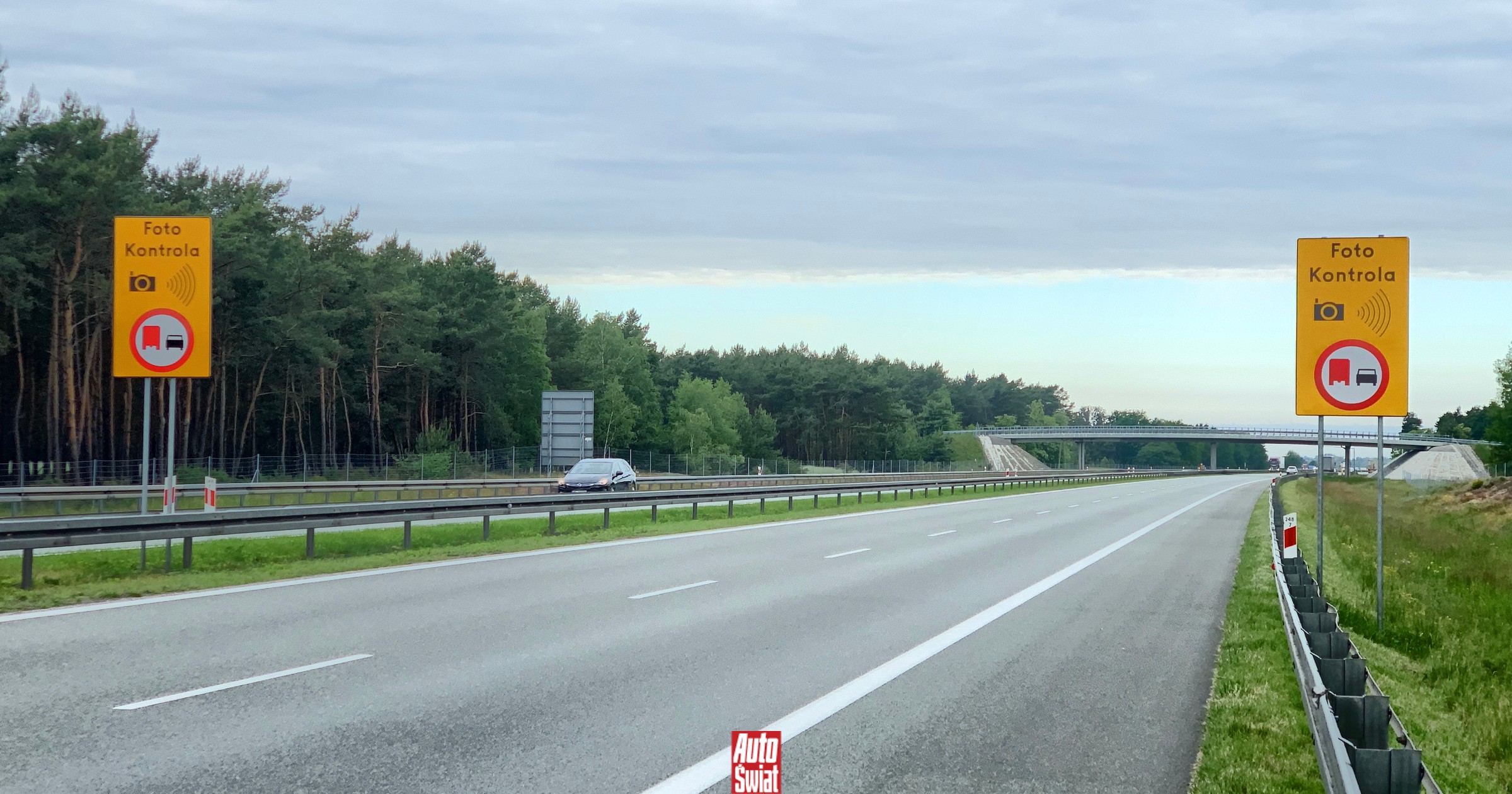 Taki zakaz już obowiązuje na autostradzie A2. Są też kamery