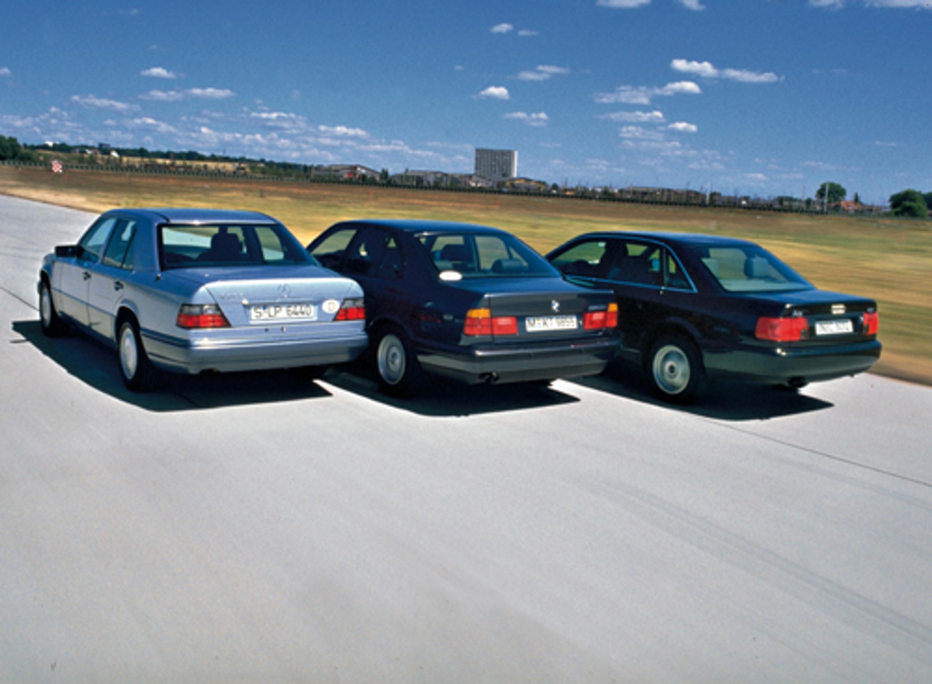 Audi A6 2.6, BMW 520i i Mercedes E 220 - Jak wino i skrzypce