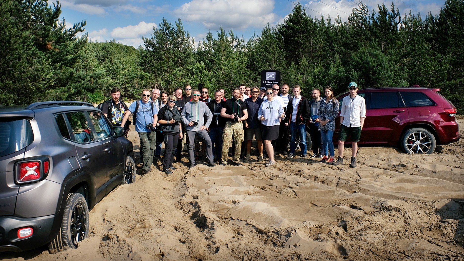 Akademia Fujifilm - szkolenie na Pustyni Siedleckiej