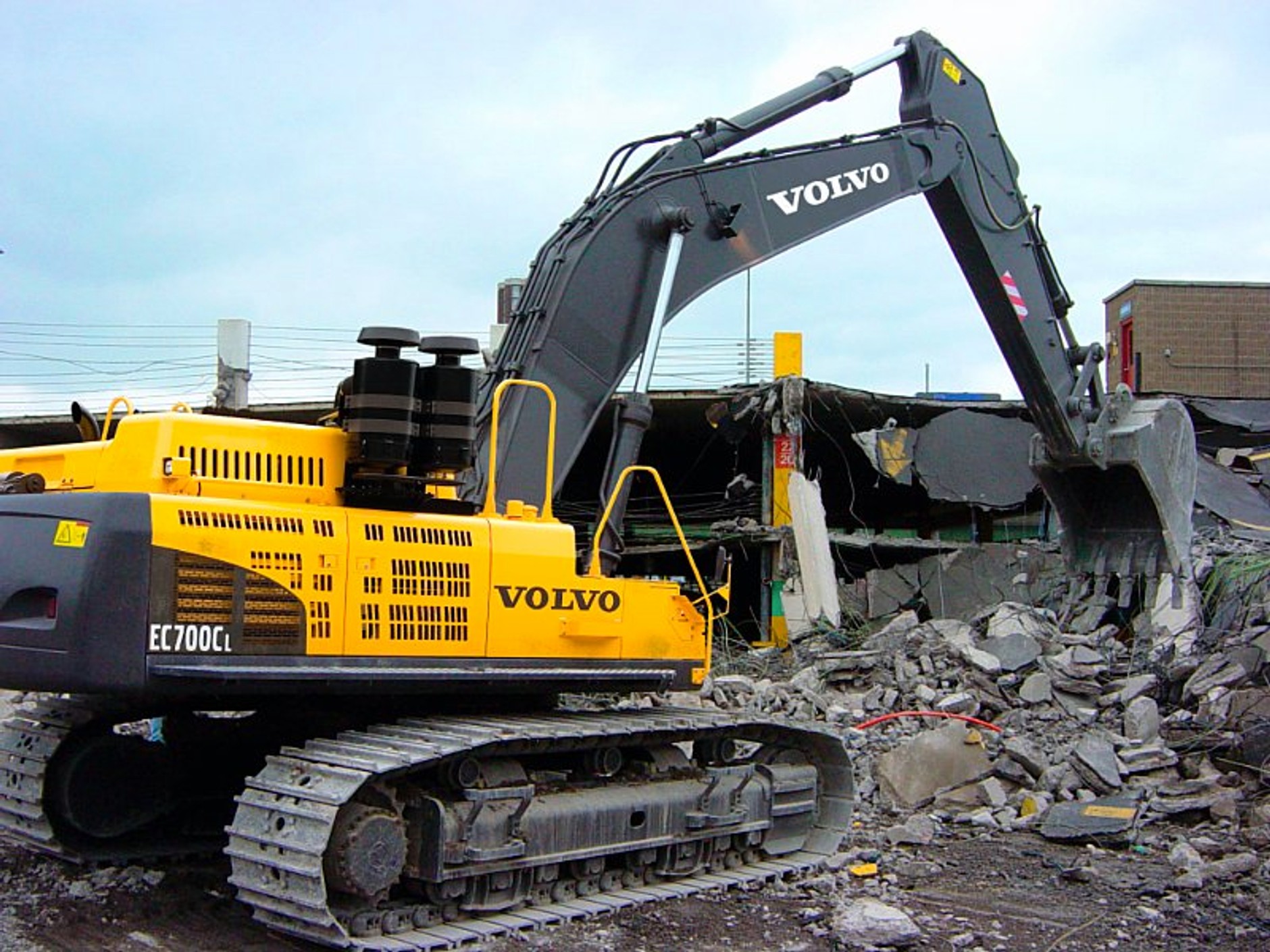 Maszyny budowlane Volvo