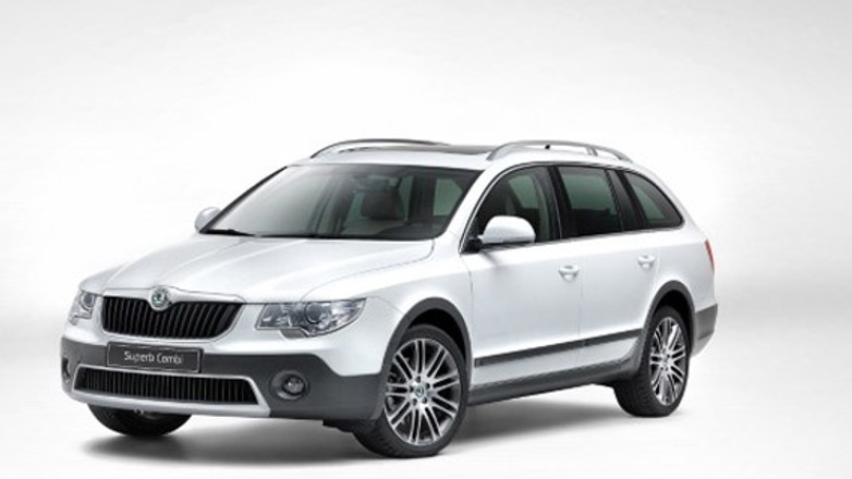 Škoda Superb Outdoor: terenowy kamuflaż