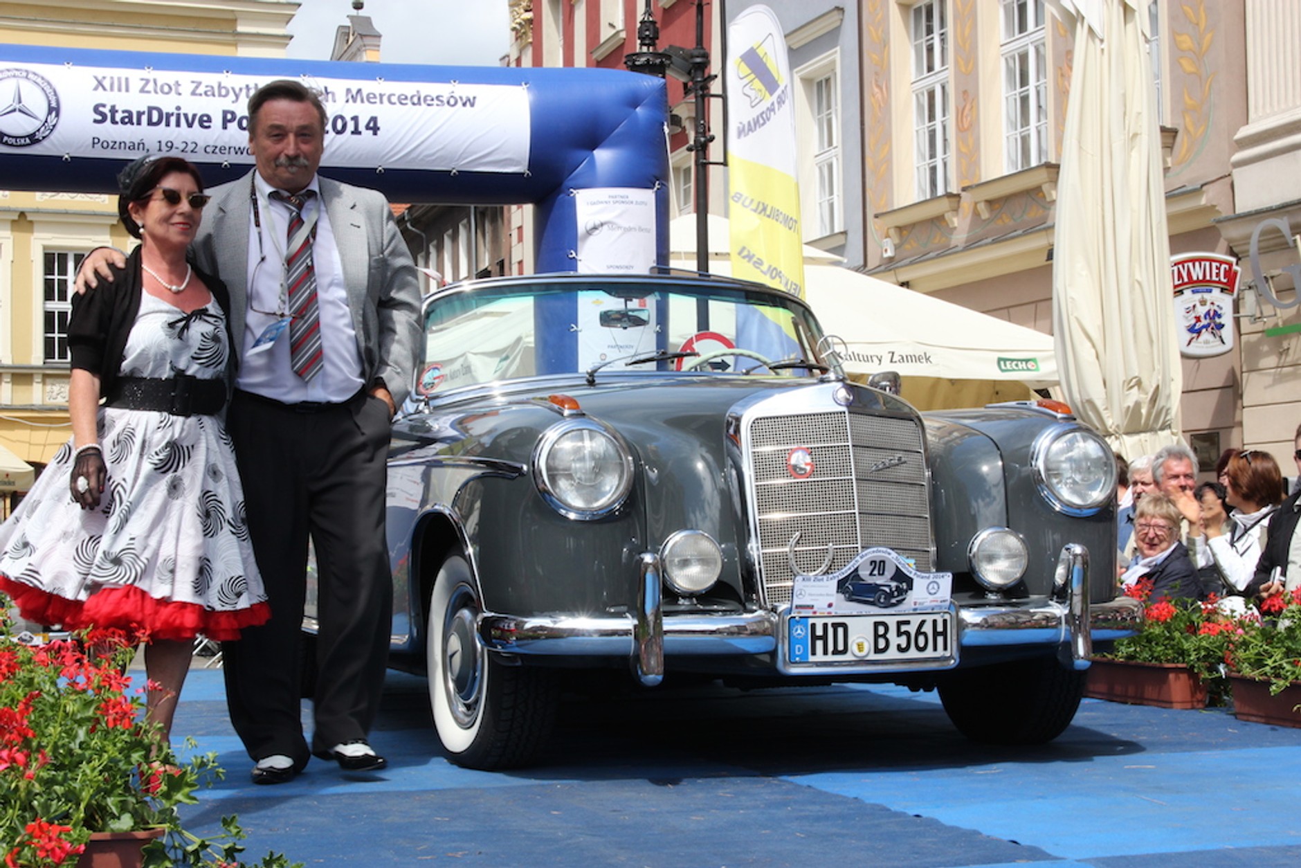 Zlot Zabytkowych Mercedesów w Poznaniu 2014