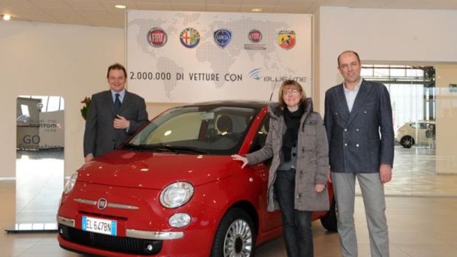 2-milionowe auto z systemem Blue&Me