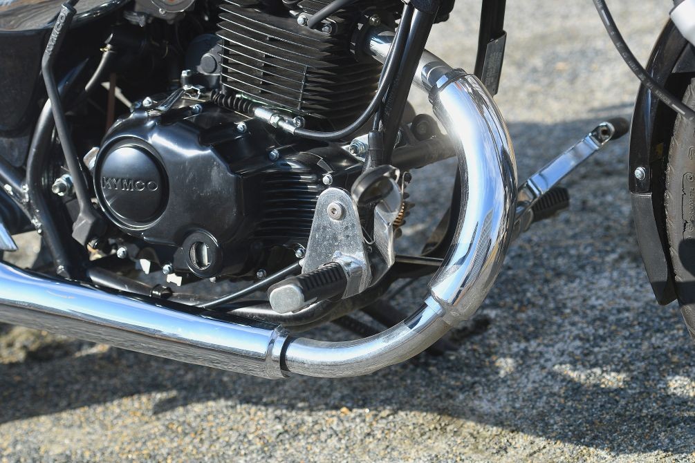 Duży atut Kymco Zing II: napęd...