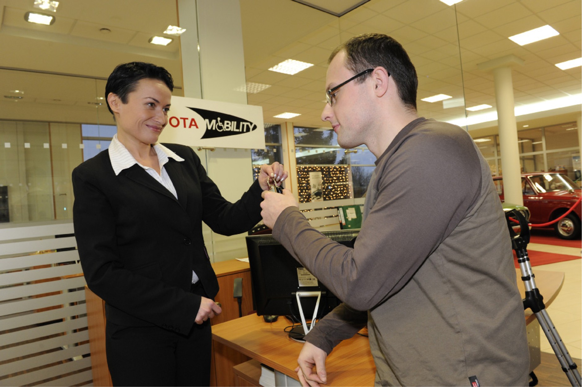 Toyota Mobility, czyli z wózka do Toyoty - krok po kroku