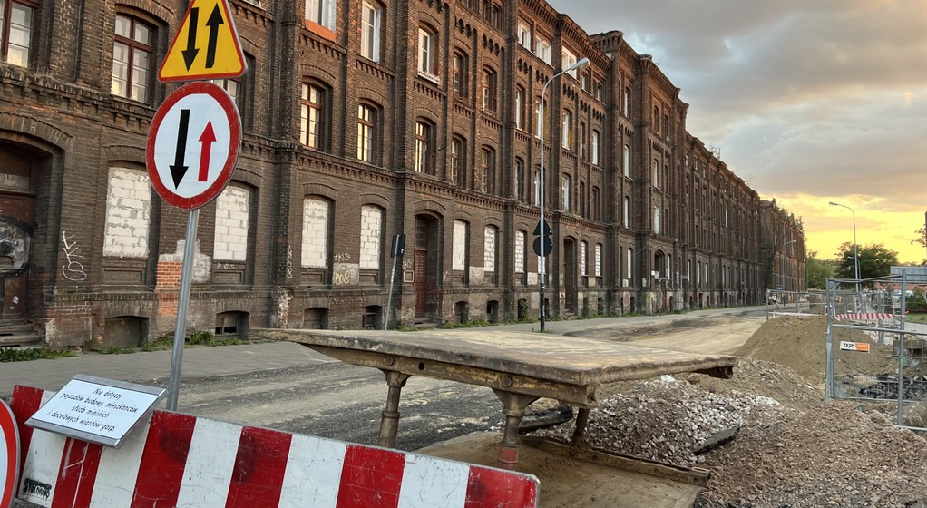 Ulica Ogrodowa w Łodzi