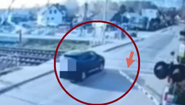 77-latek jedną rogatkę wyłamał. Dalej było już tylko gorzej [WIDEO]