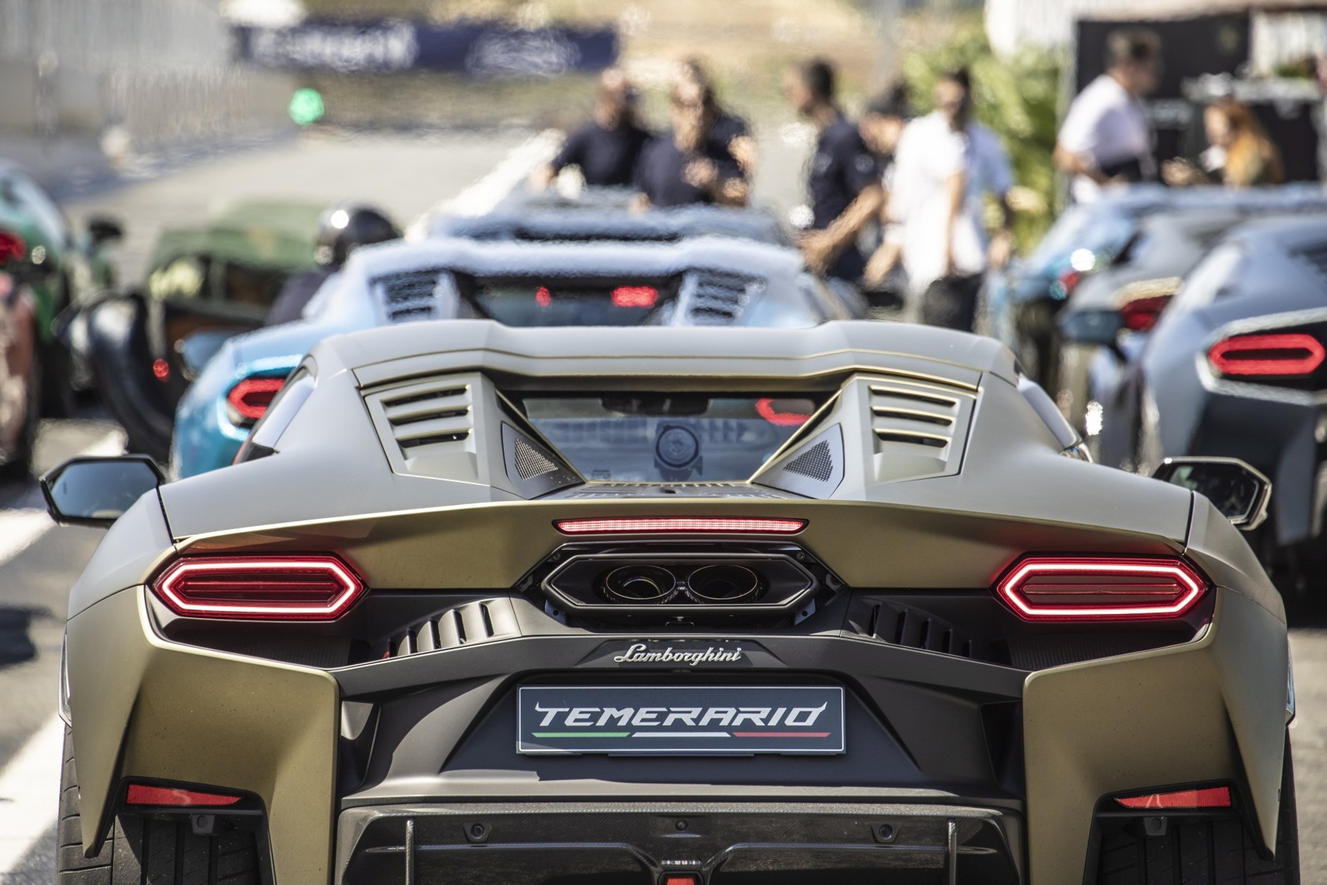 Lamborghini Temerario na torze Estoril
