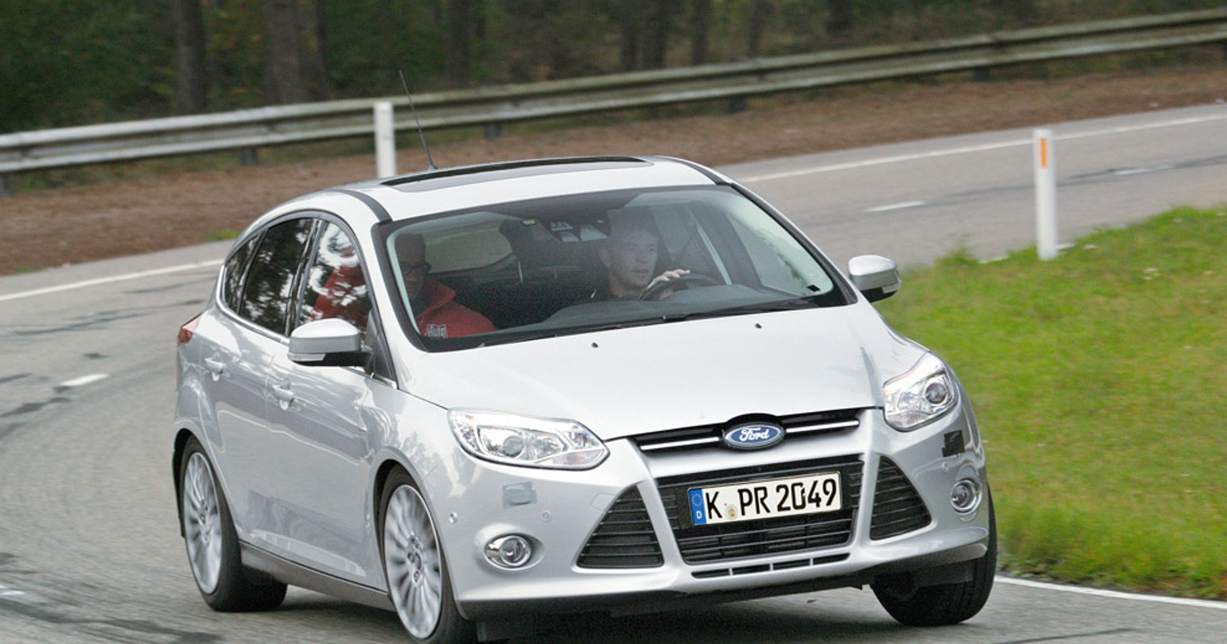 Ford Focus na zakręcie