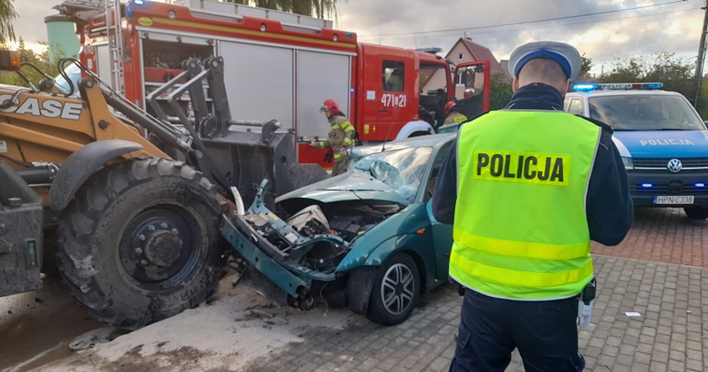 Groźny wypadek w Lęborku