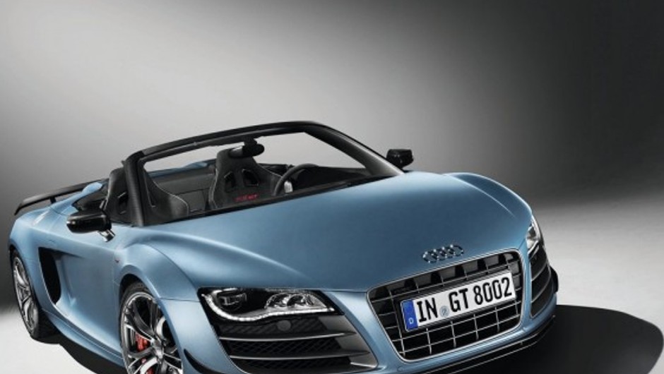 Audi R8 GT Spyder na torze