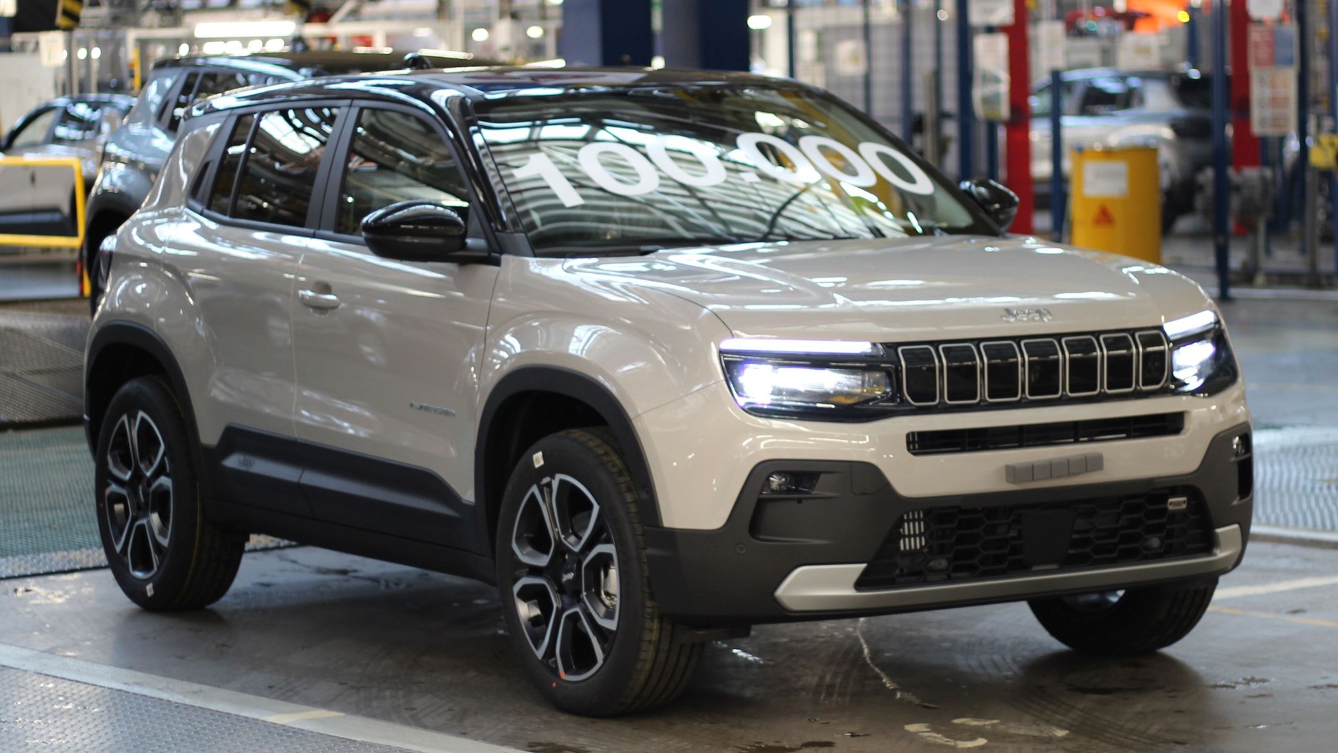 100-tysięczny Jeep Avenger z fabryki w Tychach