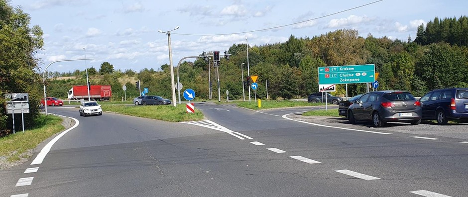 GDDKiA szykuje się do przebudowy skrzyżowania na zakopiance