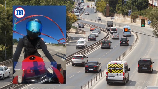 Motocyklista uchronił się przed groźnym wypadkiem dzięki refleksowi i zdecydowanemu działaniu (fot. FOTMA/Shutterstock, facebook.com/DailyMail)