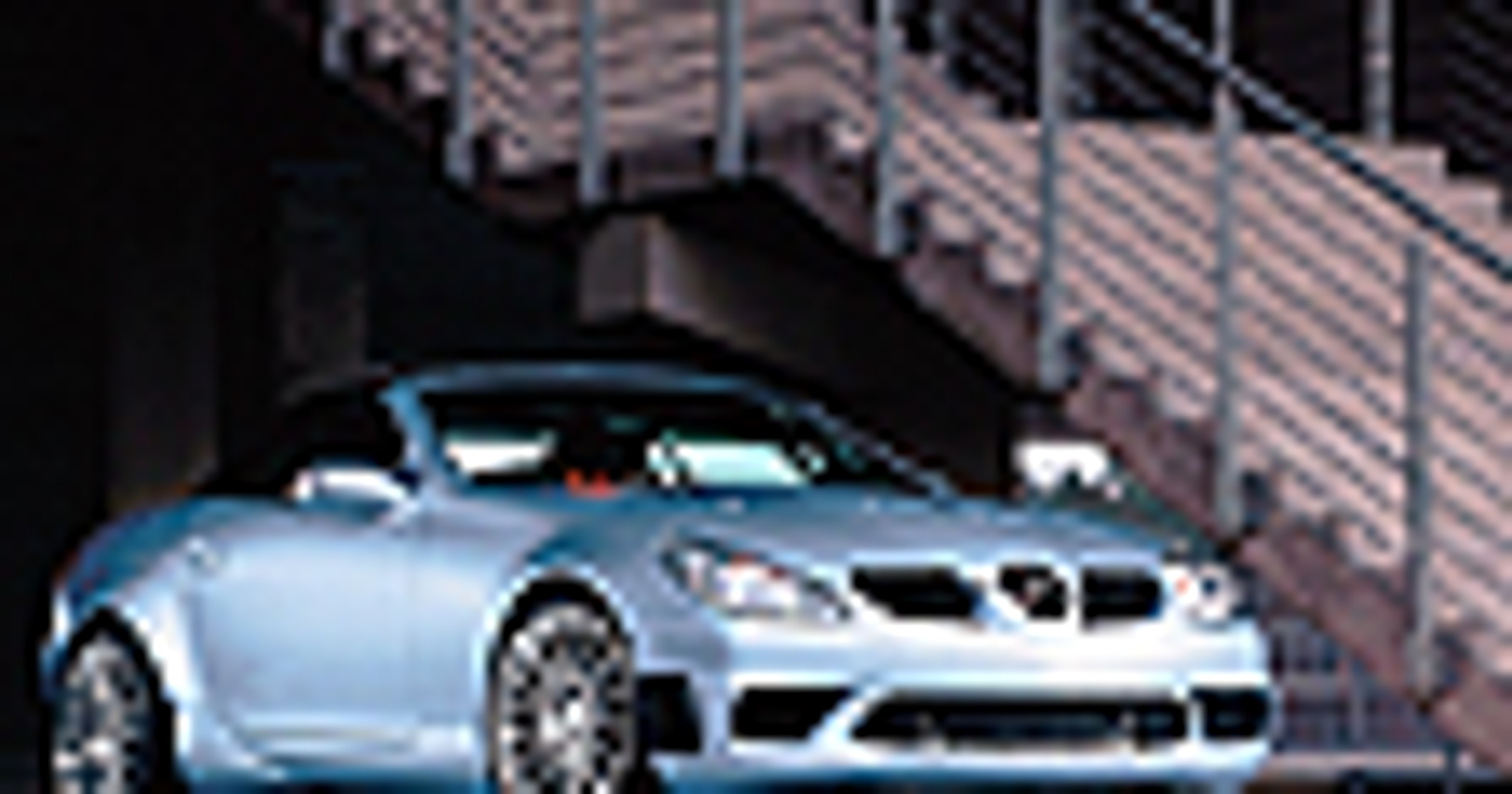 Mercedes SLK 55 Tracksport - 911, miej się na baczności!
