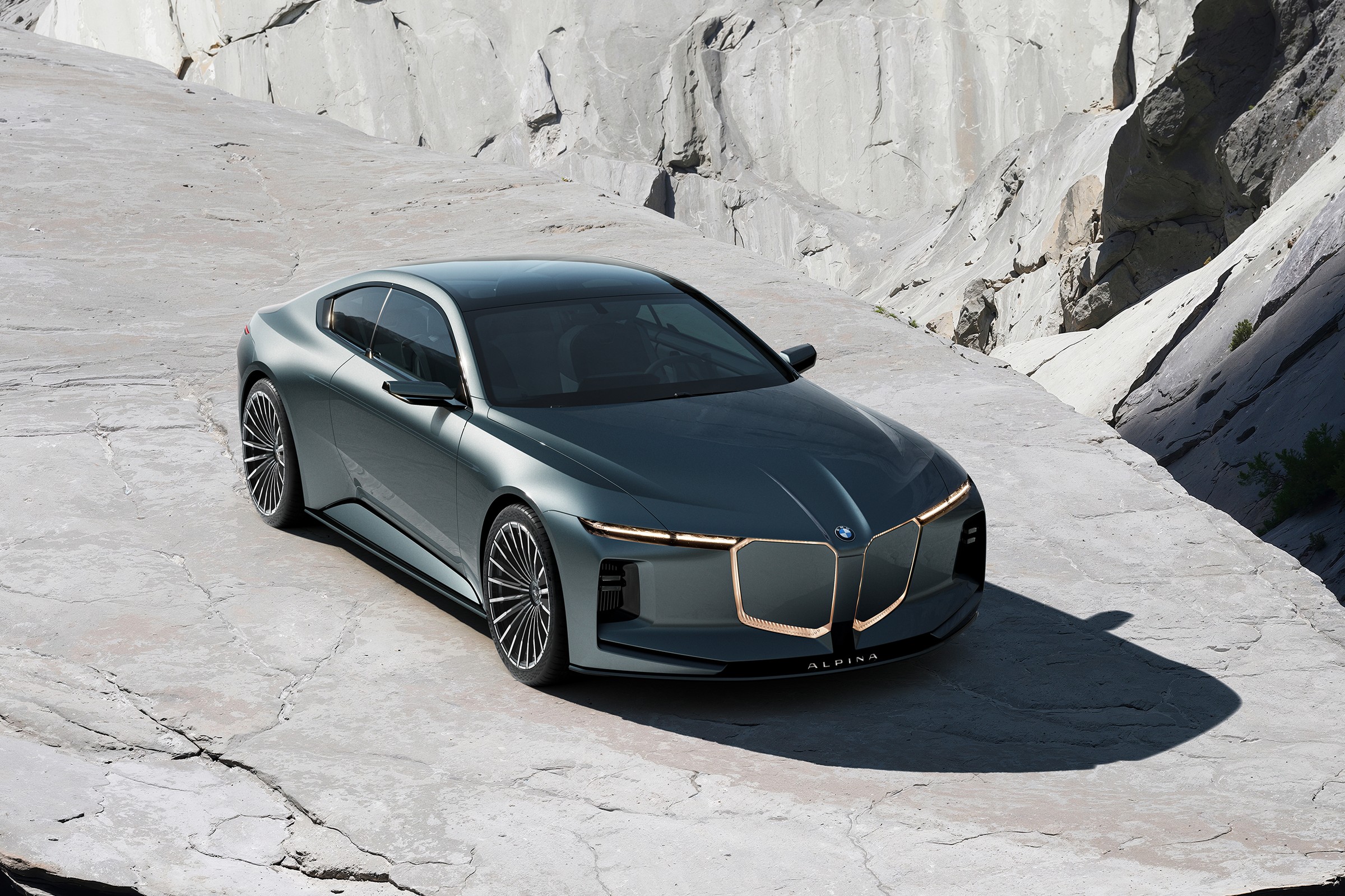 BMW Alpina pokazała swój pierwszy samochód. Vision BMW Alpina zapowiada nowy rozdział