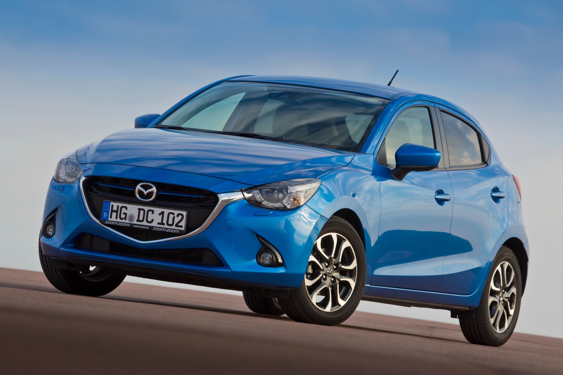 Mazda2 w europejskiej specyfikacji