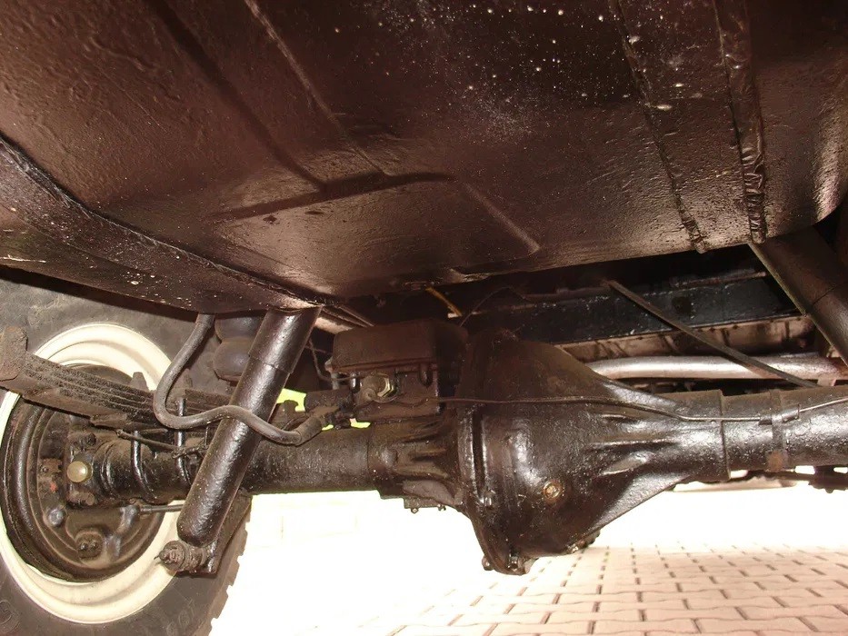 Fabryczna blokada tylnego mostu to w Tarpanie niezwykła rzadkość