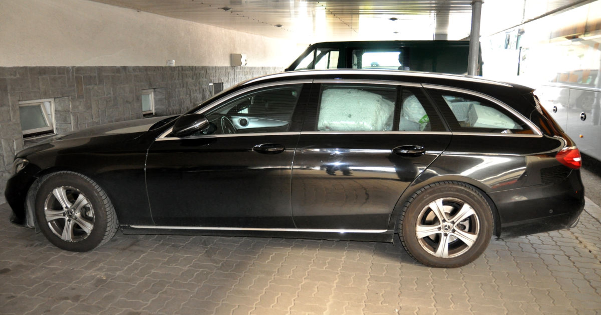 Skradziony Mercedes klasy E