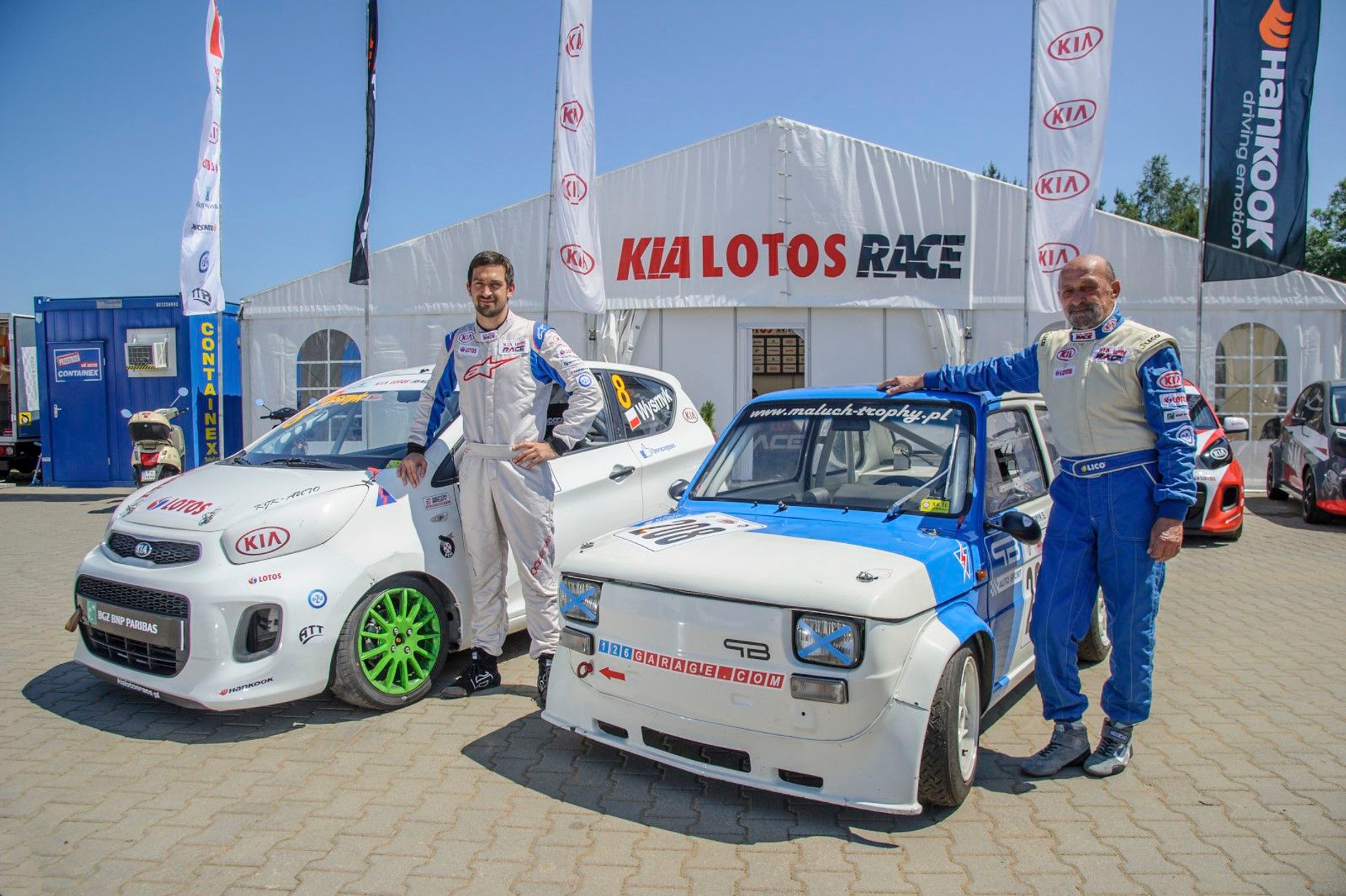 Kia Lotos Race 2016 - dwa pokolenia - Karol i Paweł Wysmyk