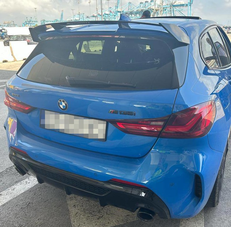 Odzyskane w Hiszpanii BMW M135i o wartości 190 tys. zł