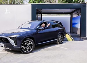 Stacja wymiany baterii w "elektrykach" – pełny zasięg w pięć minut