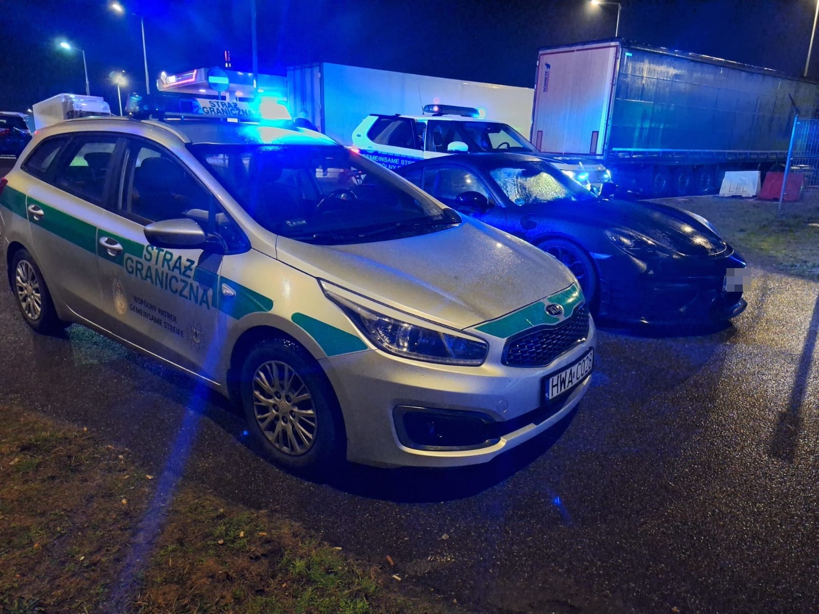 Skradzione Porsche Cayman GT4