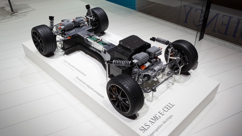 Mercedes SLS AMG E-Cell: elektryczny supersamochód