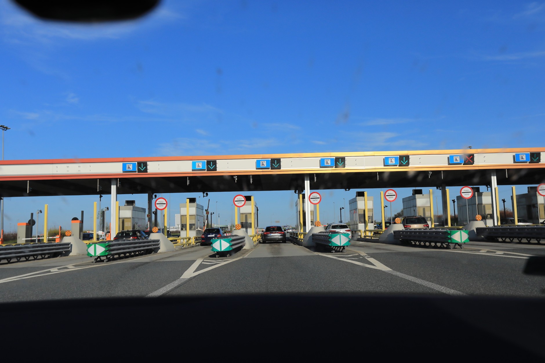 Bramki autostradowe (A2)