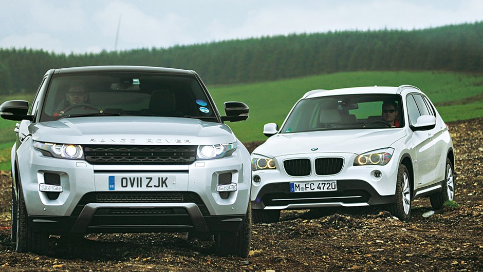 Range Rover Evoque kontra BMW X1: do miasta, na wieś i w błoto