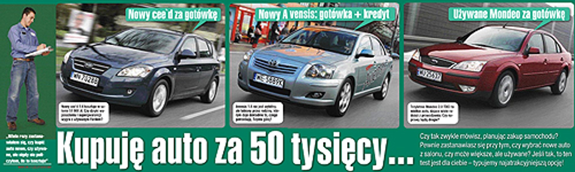 Auto za 50 tysięcy - jak dokonać wyboru?