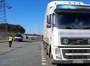 Koniec jazdy - białoruski TIR przyłapany ze sfałszowanymi dokumentami