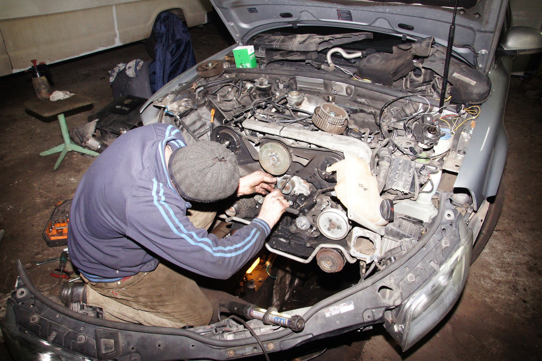 Przypadkowy warsztat „za rogiem”