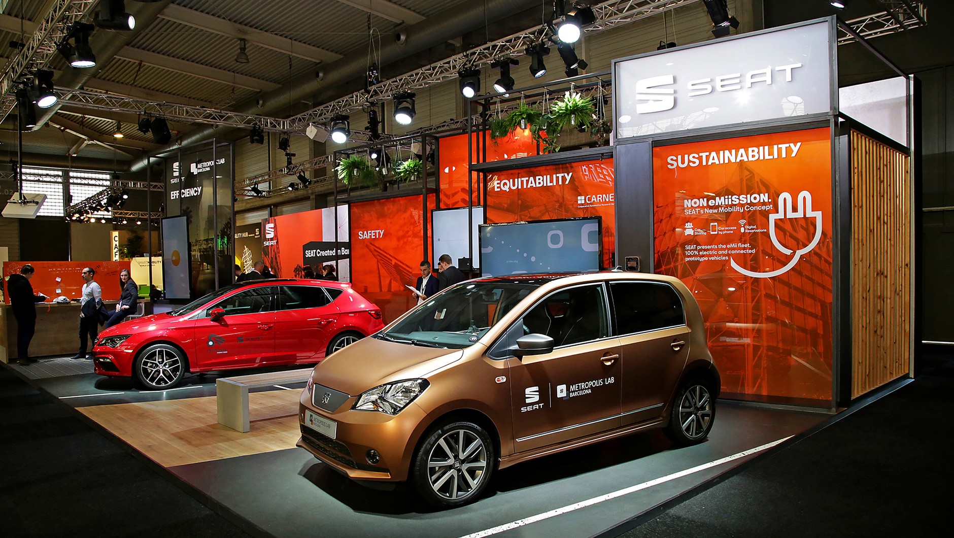 Koncepcyjne modele Seata pokazano podczas targów Smart City Expo w Barcelonie