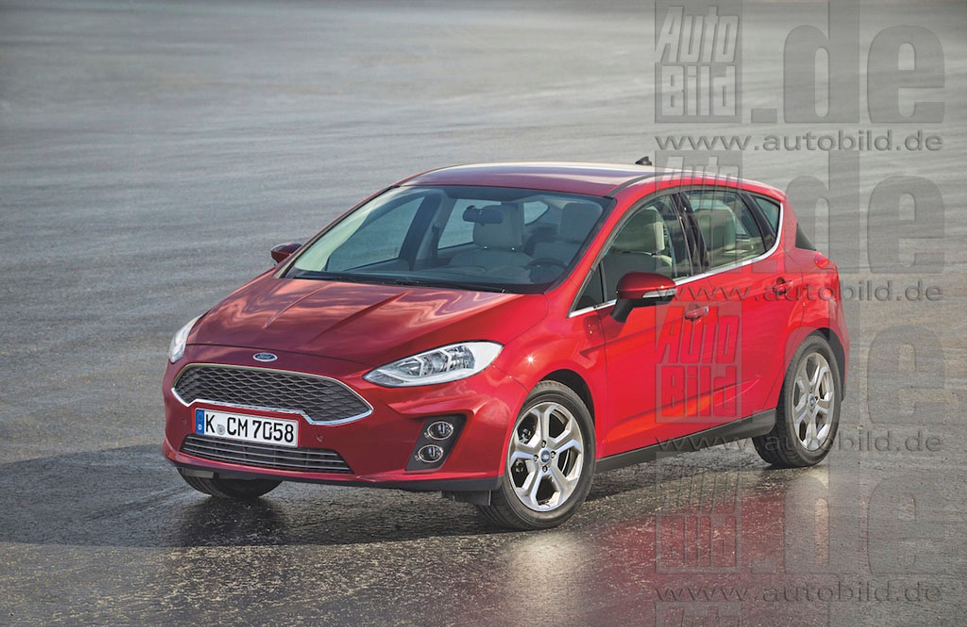 Nowy Ford Fiesta - wizualizacja