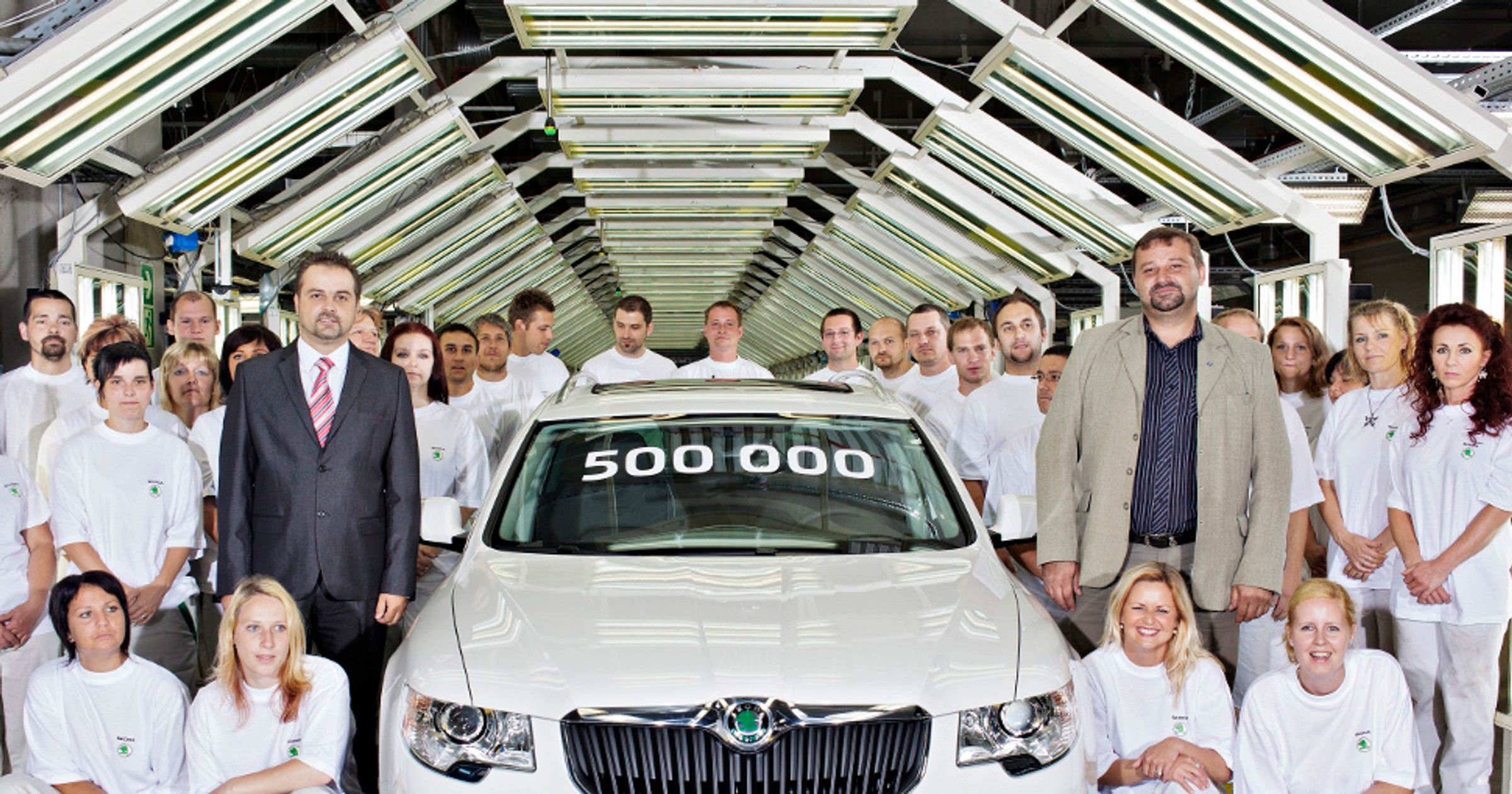 Škoda Superb razy 500 000 
