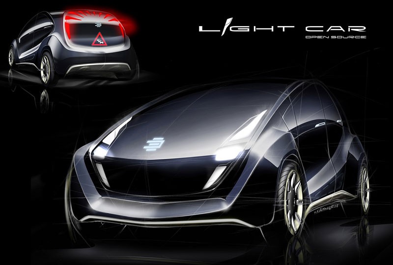 Genewa 2009: koncept EDAG Light Car – Open Source