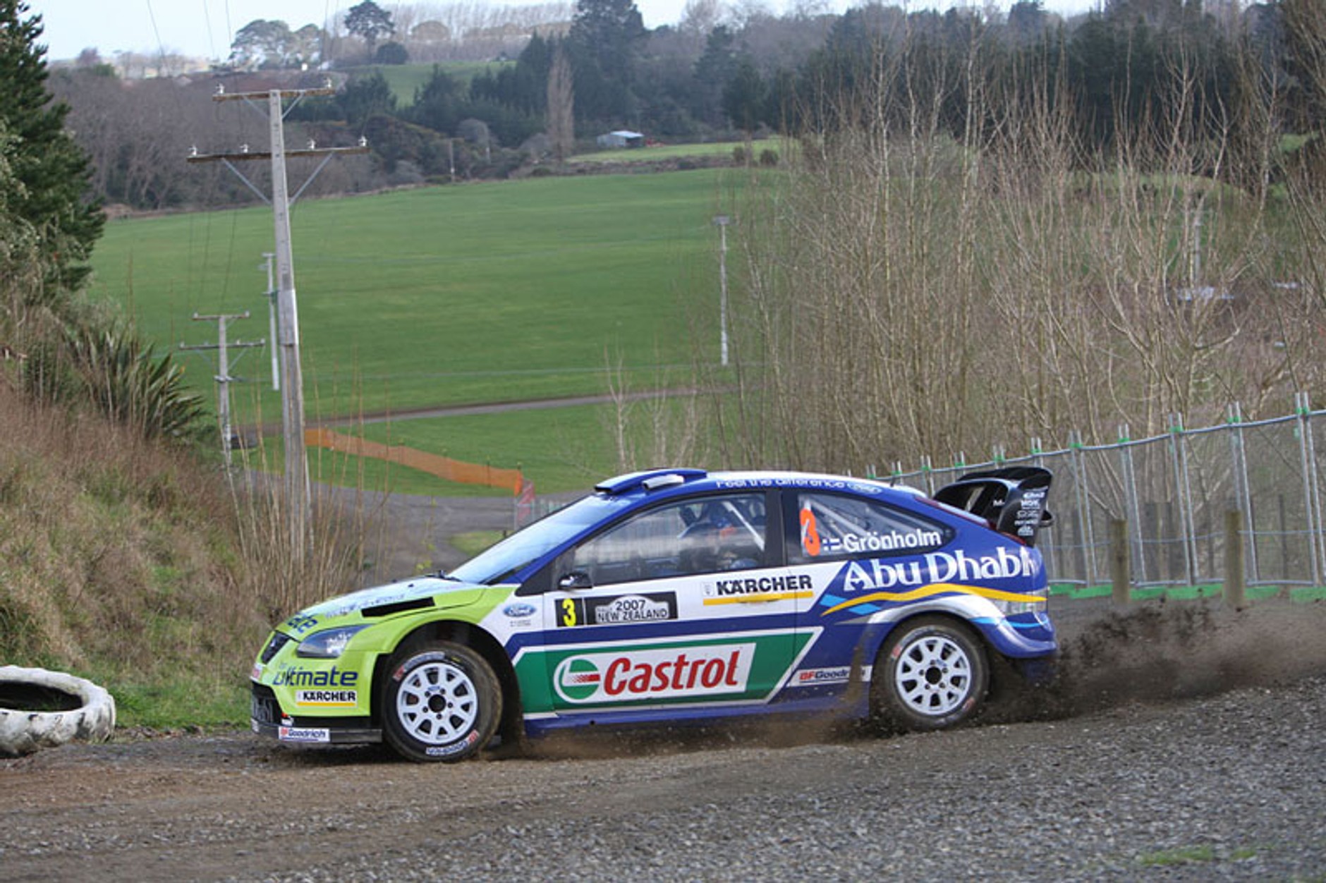 Rajd Nowej Zelandii 2007: fotogaleria Rallyworld©Willy Weyens (1. część)