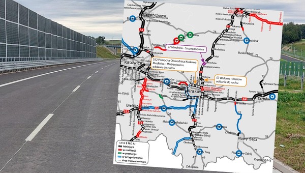Na te trasy czekało pół Polski. Już jutro otwarcie drogi S7 i Północnej Obwodnicy Krakowa