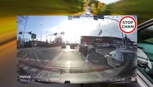 Gonił kierowcę, bo myślał, że jest pijany. Tamten uciekał, bo myślał, że goni go... mafia [WIDEO]